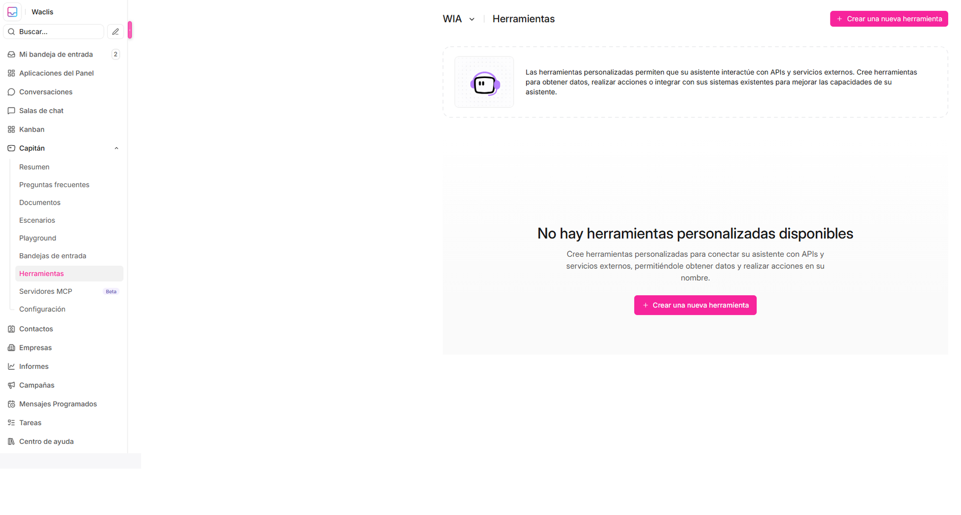 Cómo crear herramientas personalizadas para WIA
