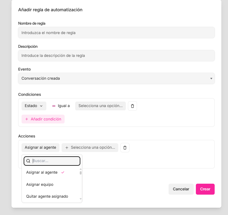Cómo combinar varias condiciones y acciones
